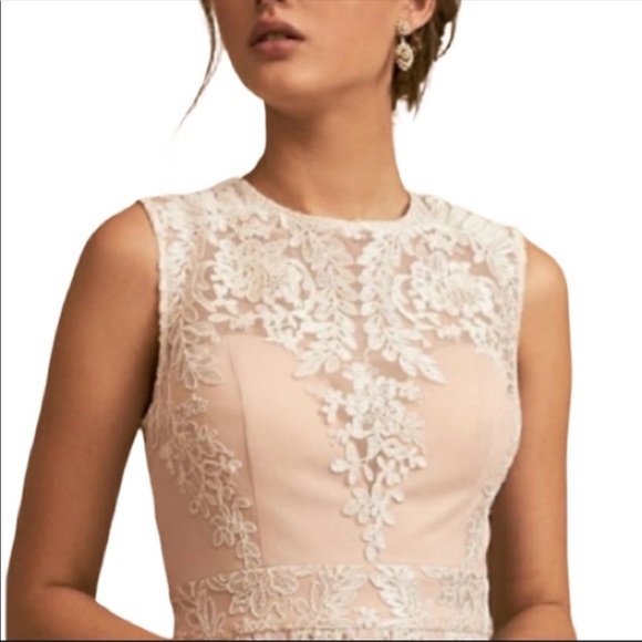 Bhldn bridal lace dress size 6 - Picture 7 of 9